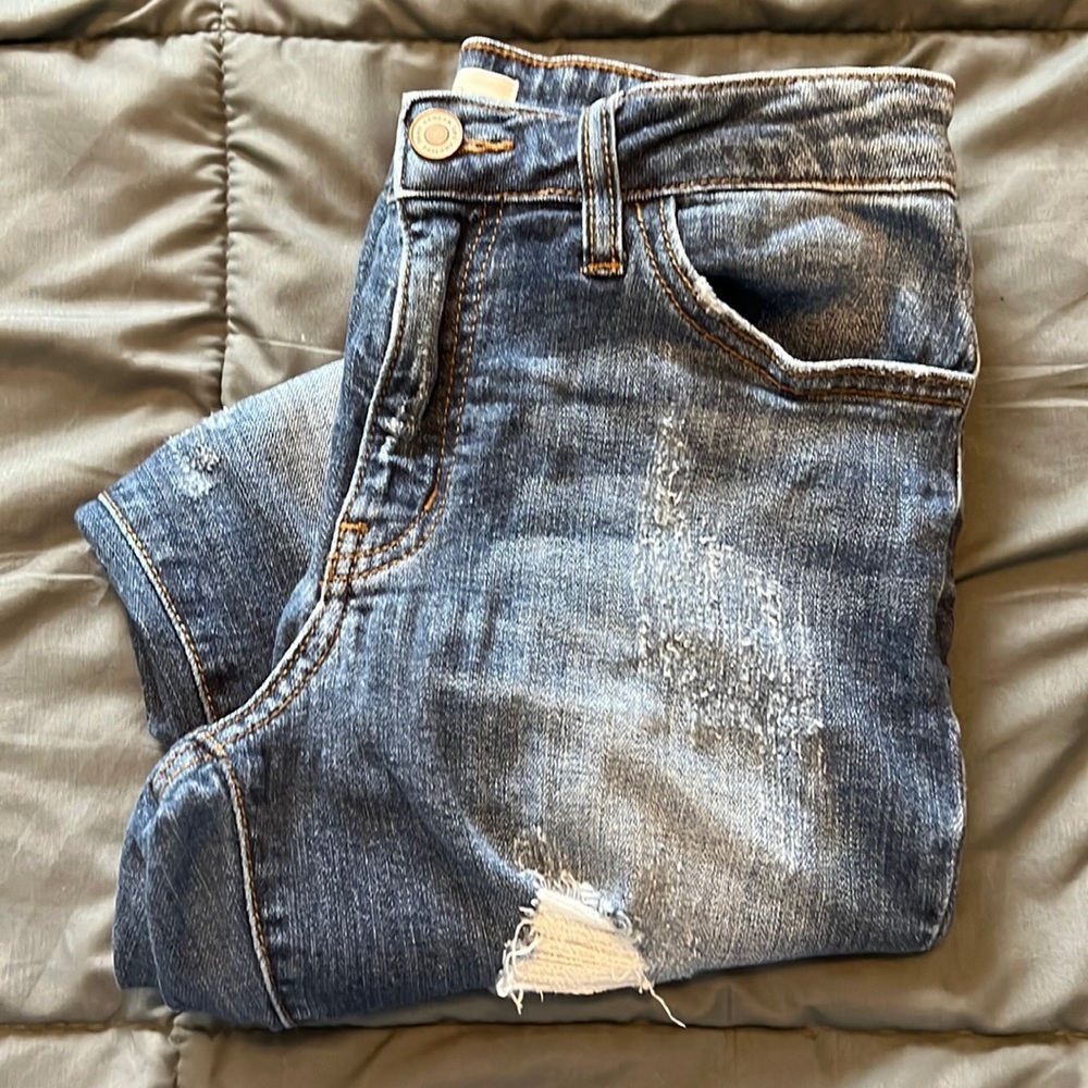 Kancan Distressed Skinny Jean Size 27